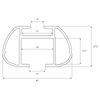 Kattoteline Menabo Sherman 118 cm