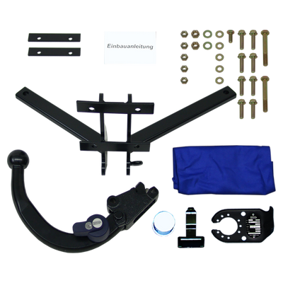 Brink Vetokoukku Irrotettava Kuulaosa asetetaan vinosti alhaalta