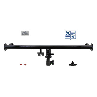 Westfalia Vetokoukku Irrotettava Kuulaosa asetetaan alhaalta (vertikaali)