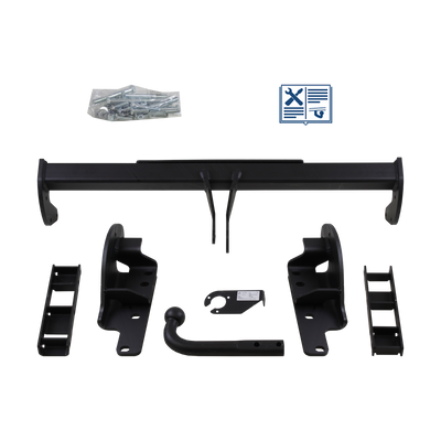GDW Vetokoukku Kiinteä ruuvatulla kuulaosalla